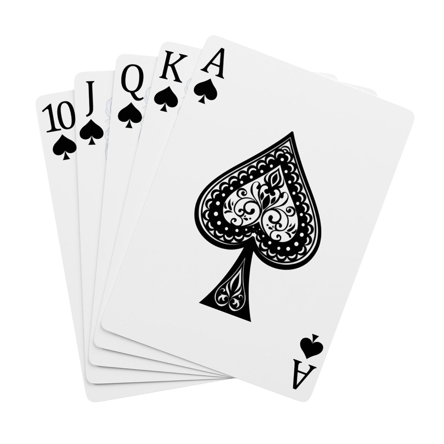 Poker Playing Cards — Premium Decorative Ace of Spades Deck