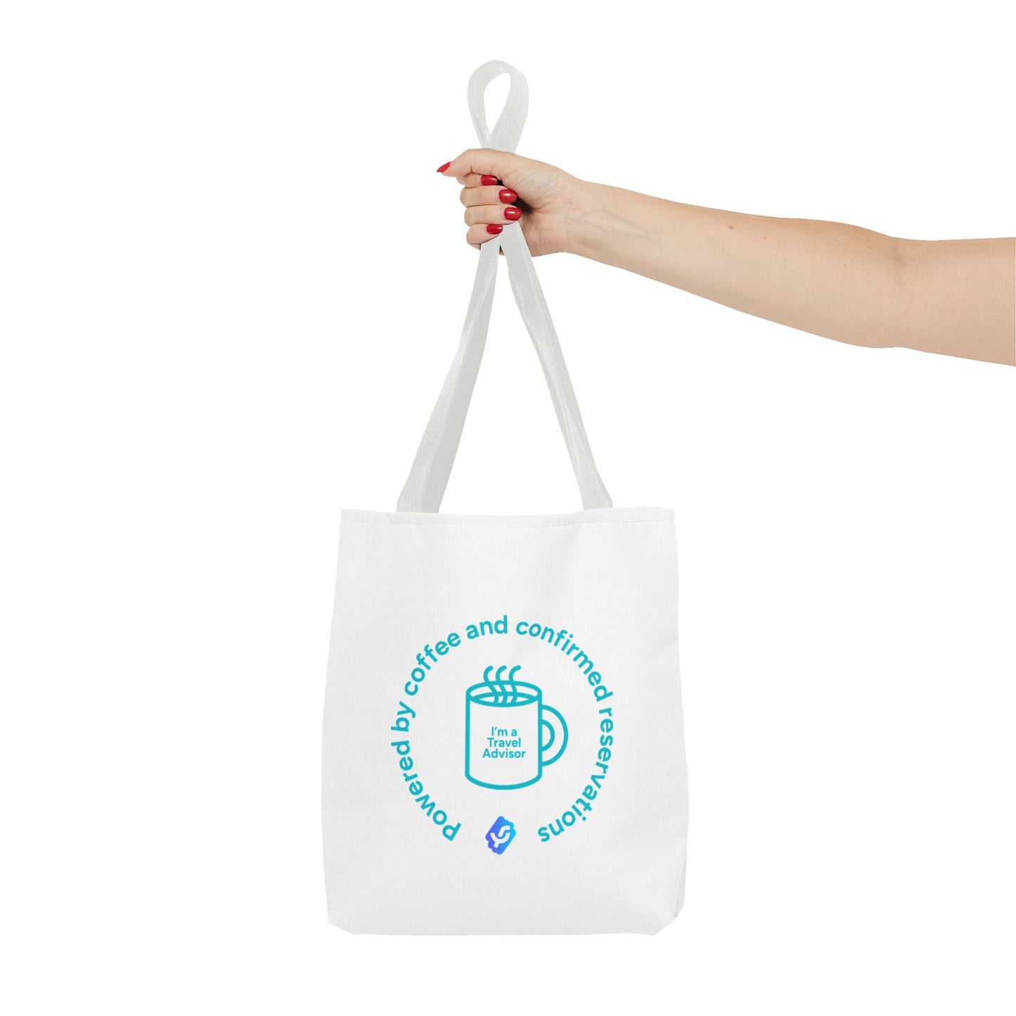 "Powered By Coffee & Confirmed Reservations" - Tote Bag