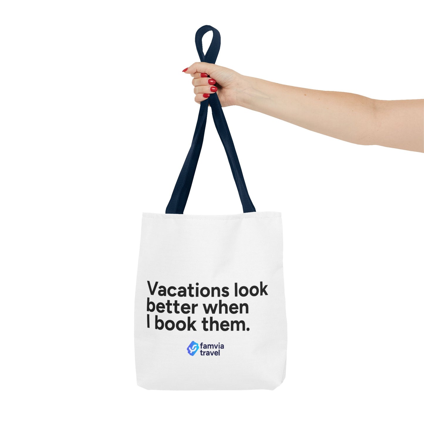 "Ask Me About Your Next Trip" - Tote Bag
