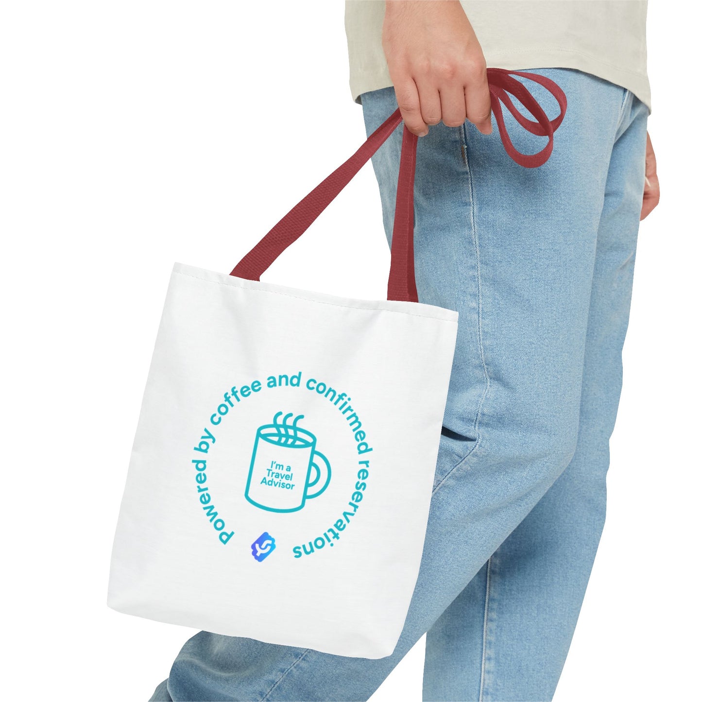 "Powered By Coffee & Confirmed Reservations" - Tote Bag