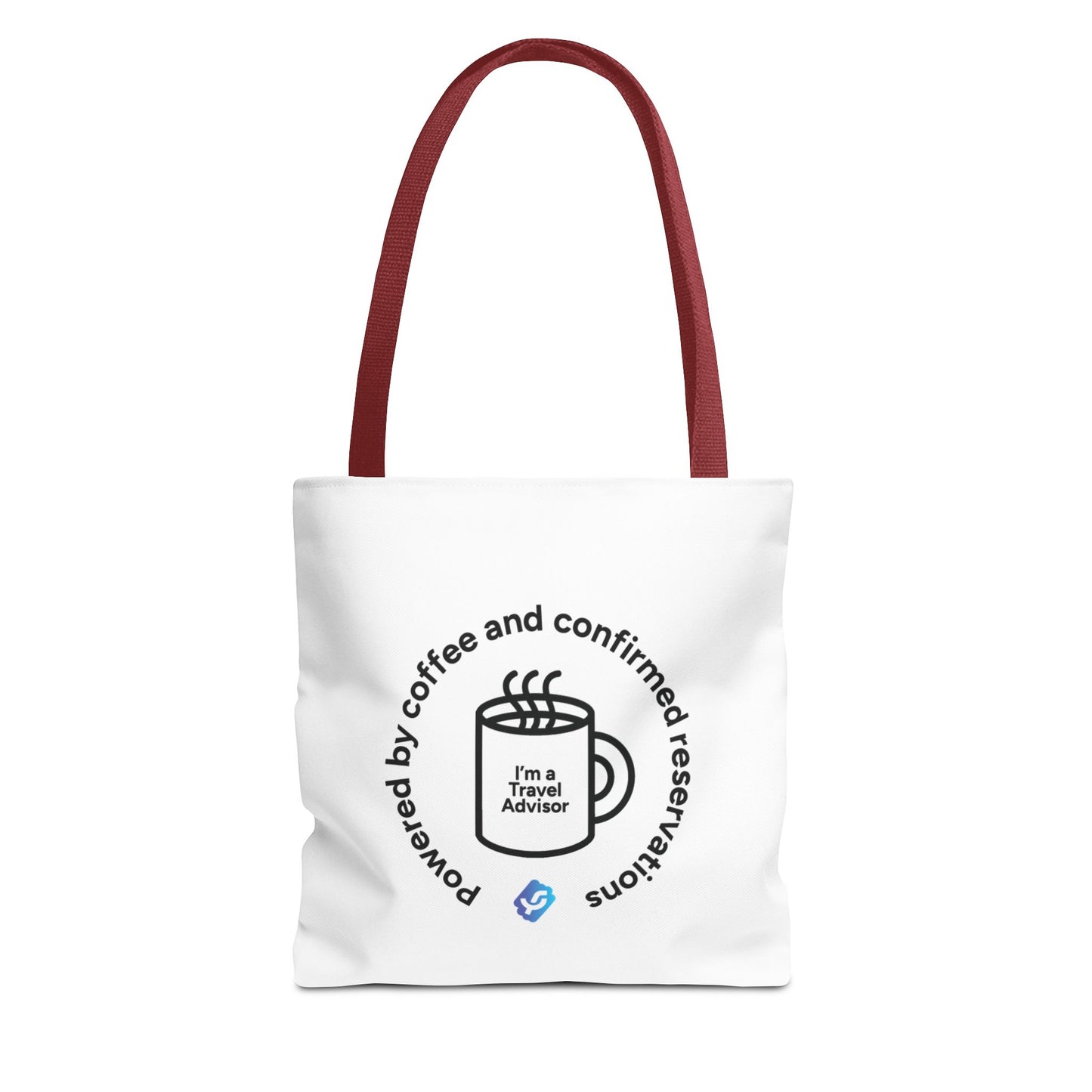 “Powered by coffee and confirmed reservations” - Tote Bag