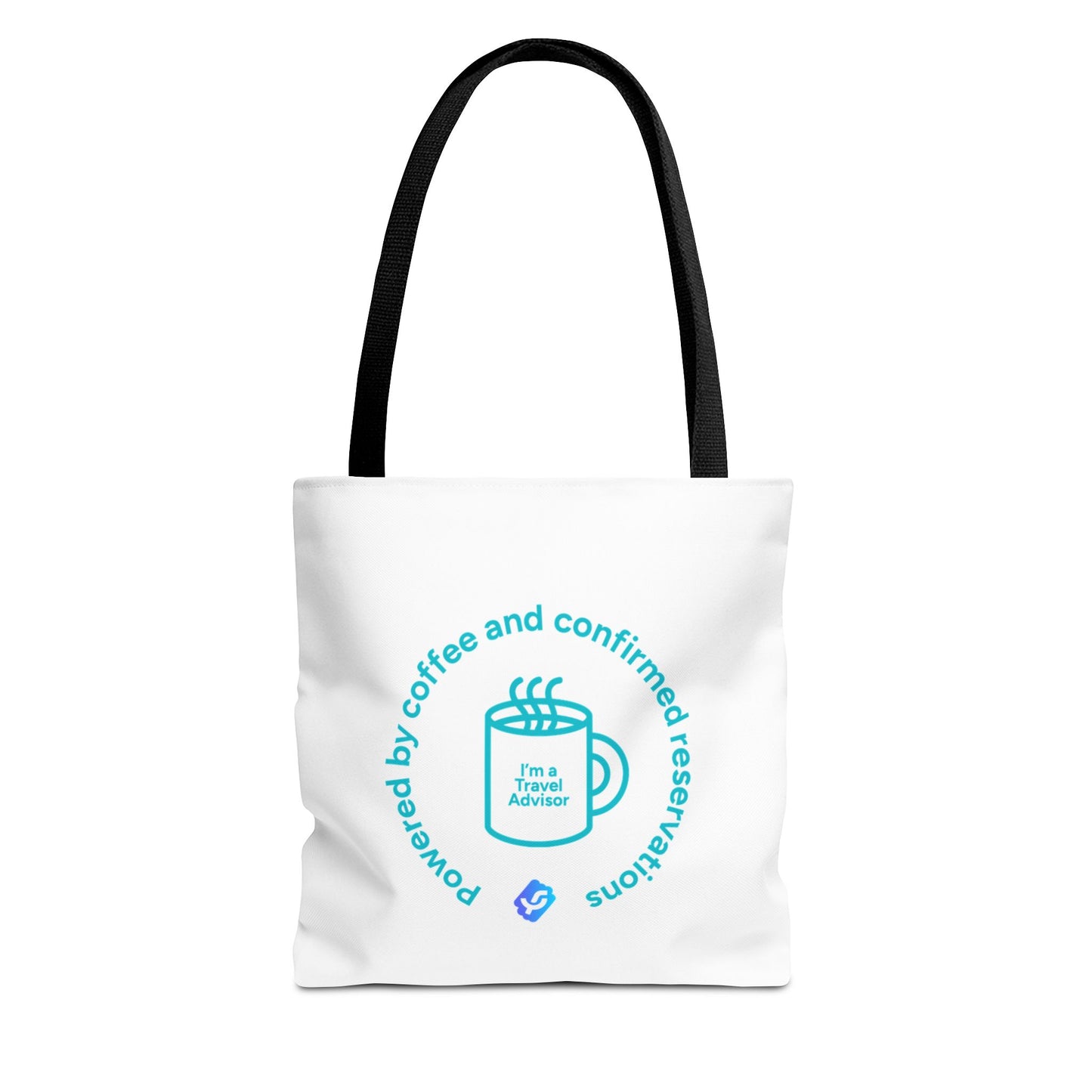"Powered By Coffee & Confirmed Reservations" - Tote Bag