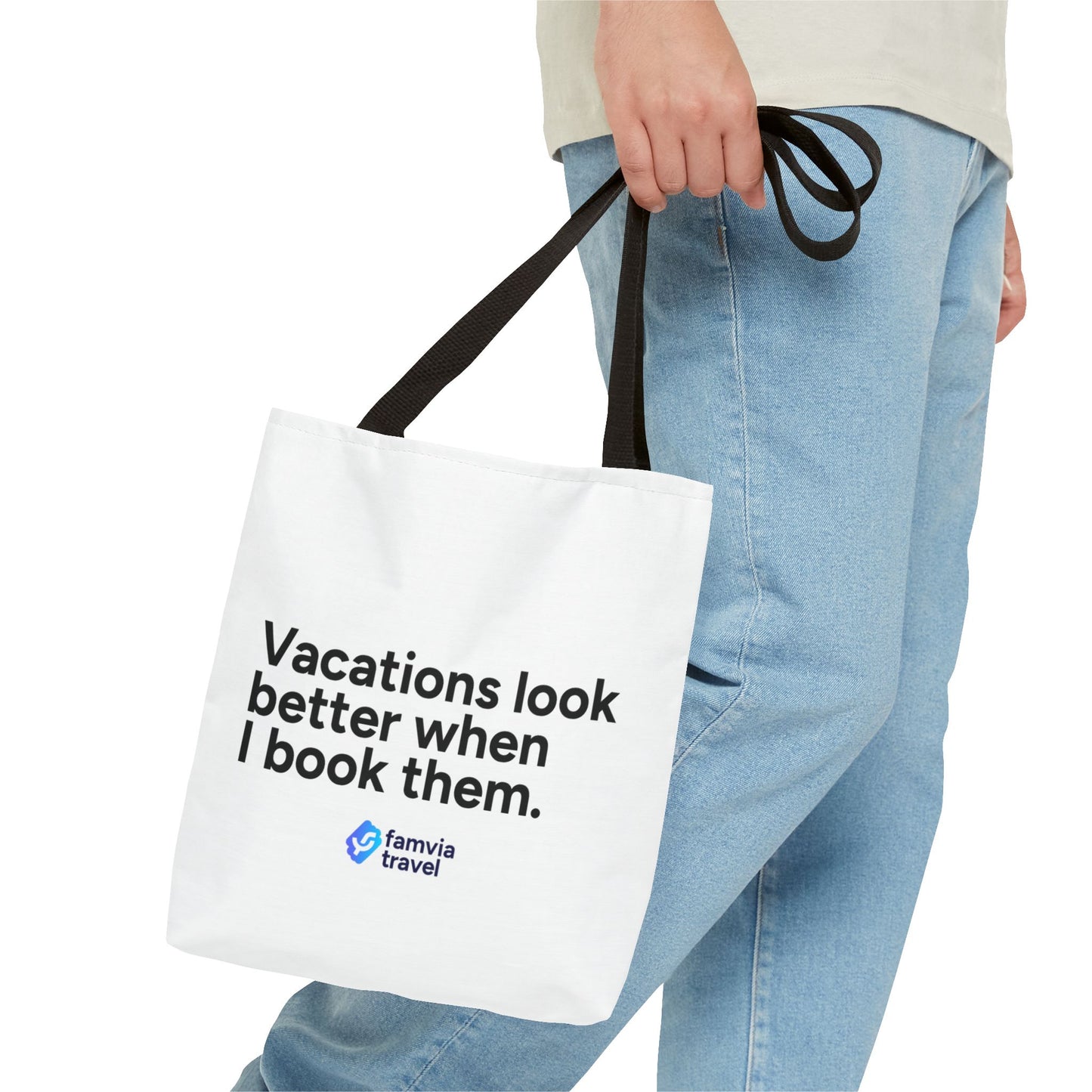 "Ask Me About Your Next Trip" - Tote Bag