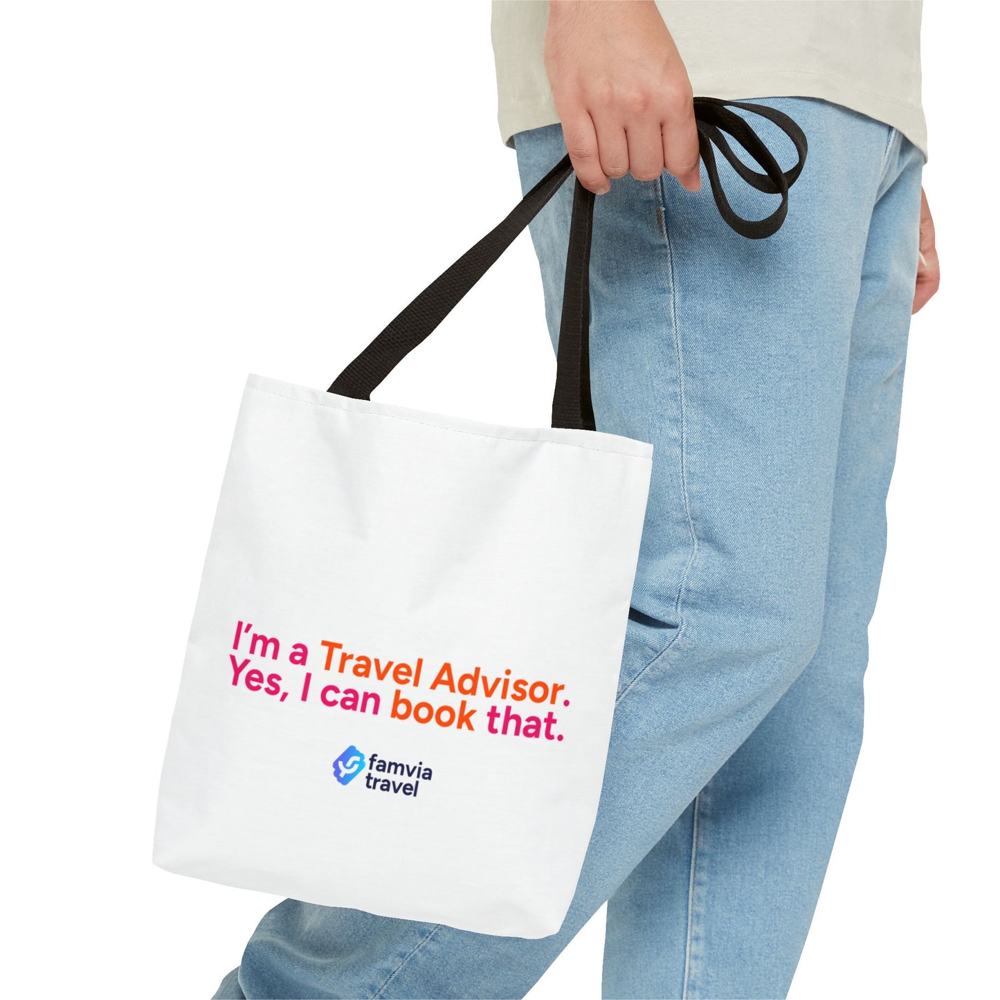 "I'm a Travel Advisor. Yes, I can book that." - Tote Bag
