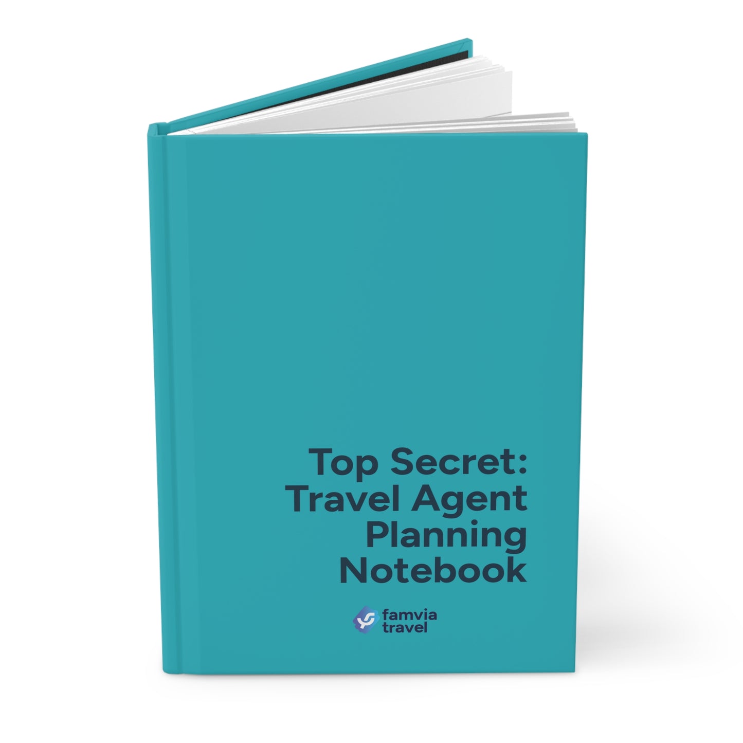 "Top Secret: Travel Agent Planning Notebook" - Journal