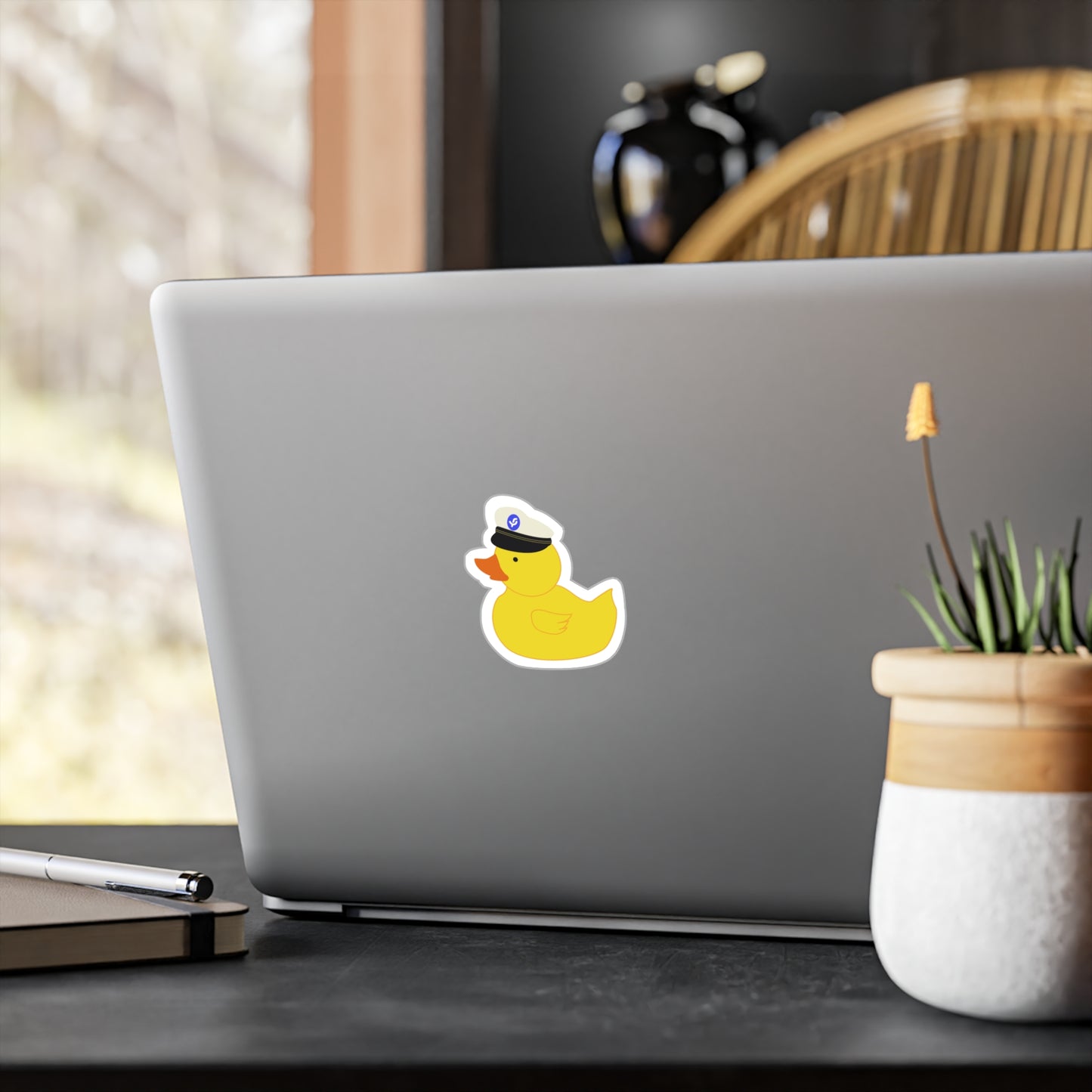 Sailor Rubber Ducky Kiss-Cut Vinyl Sticker