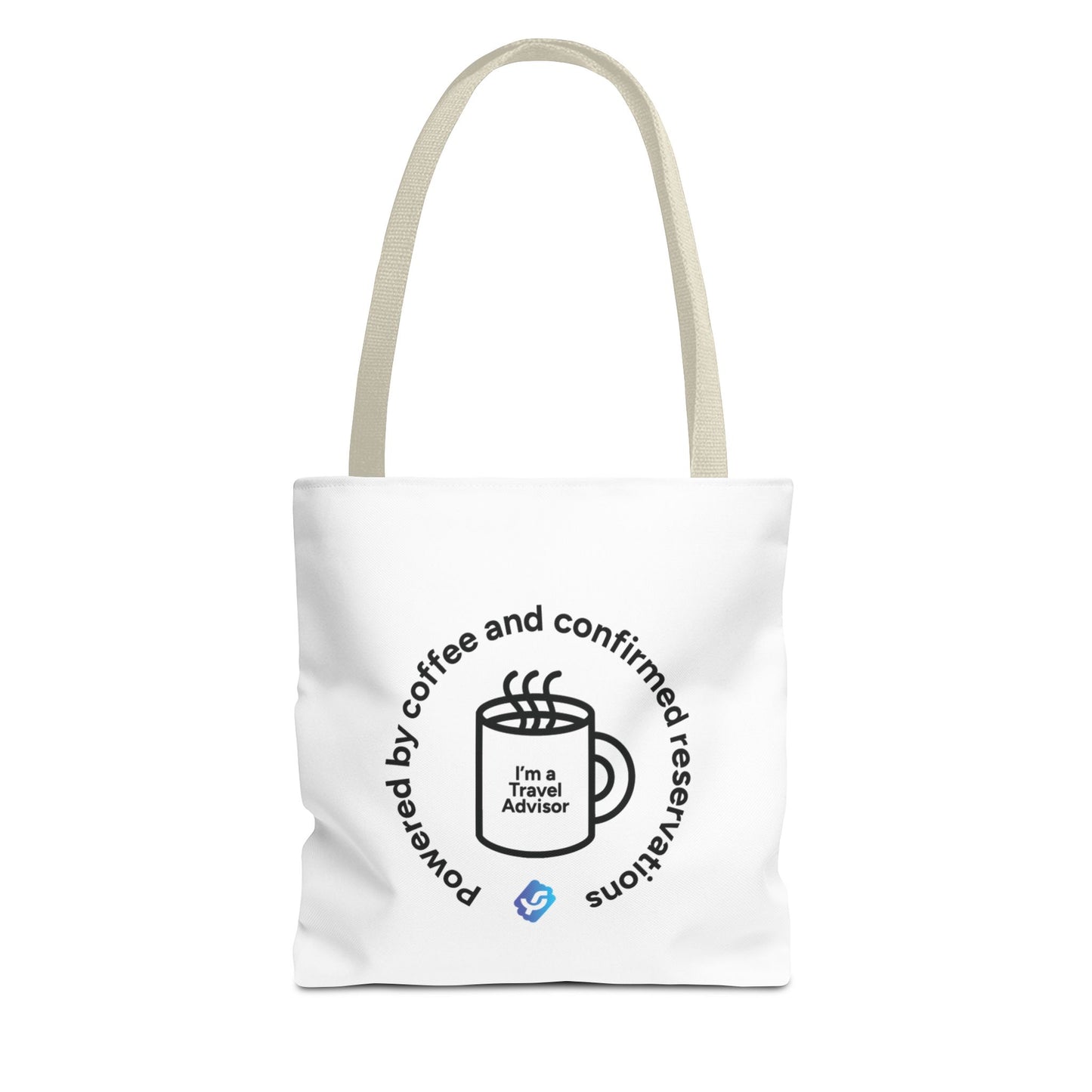 “Powered by coffee and confirmed reservations” - Tote Bag