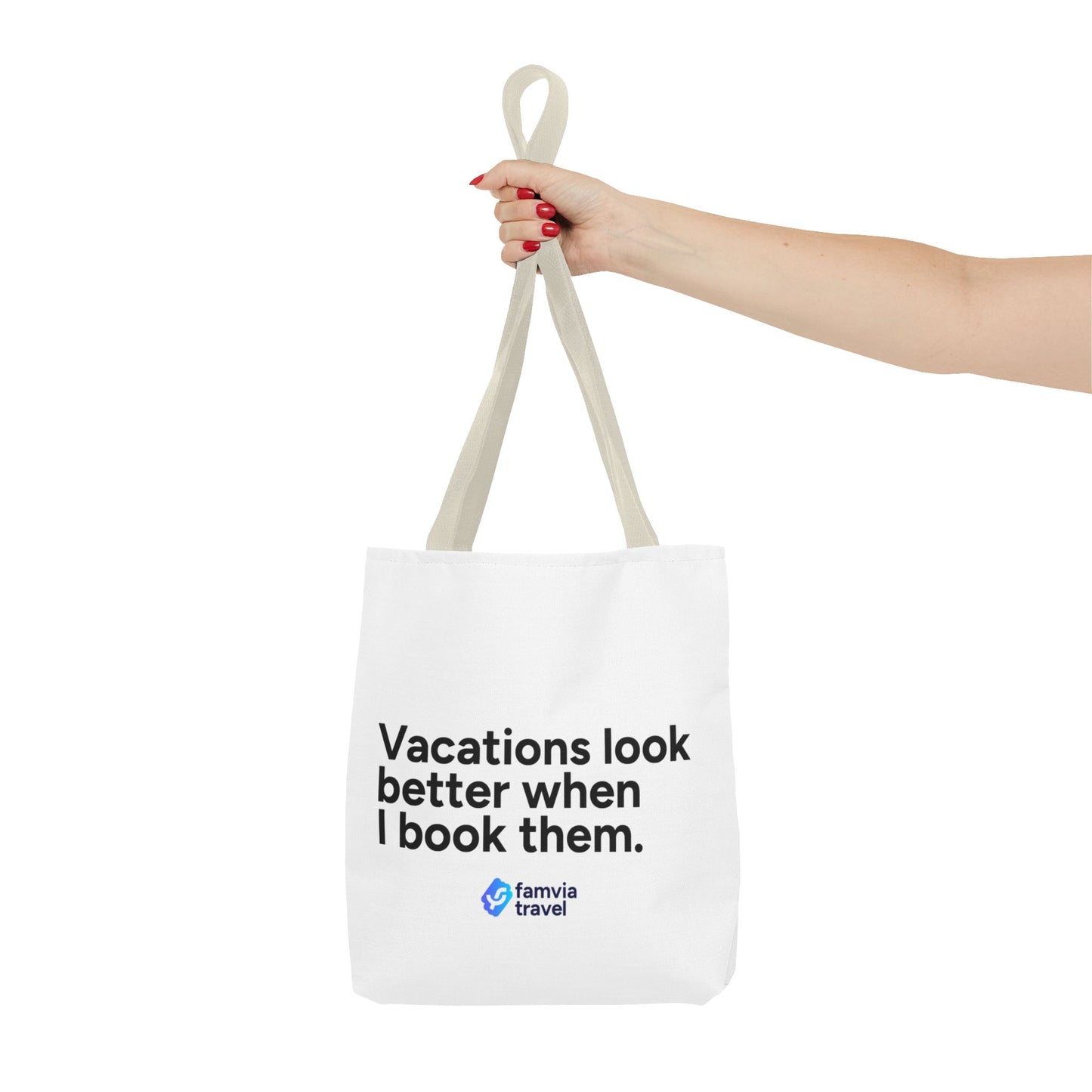 "Ask Me About Your Next Trip" - Tote Bag