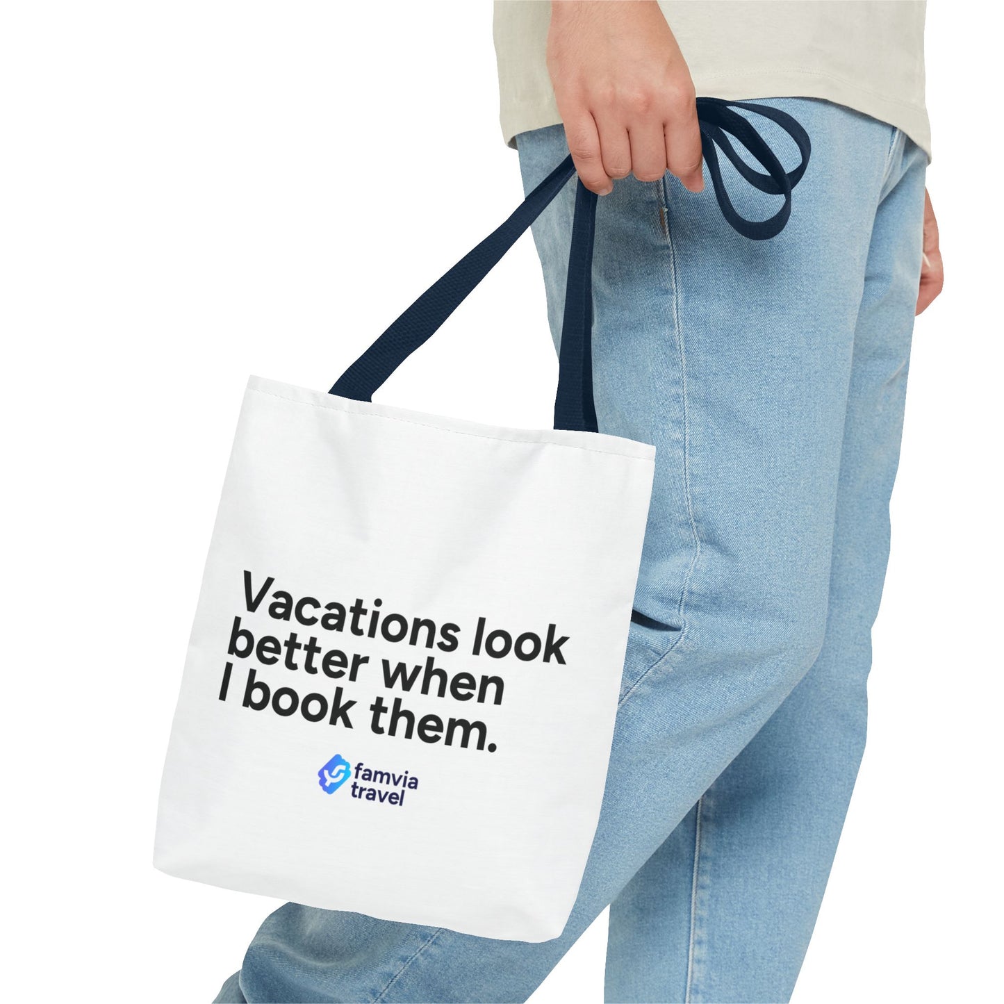 "Ask Me About Your Next Trip" - Tote Bag