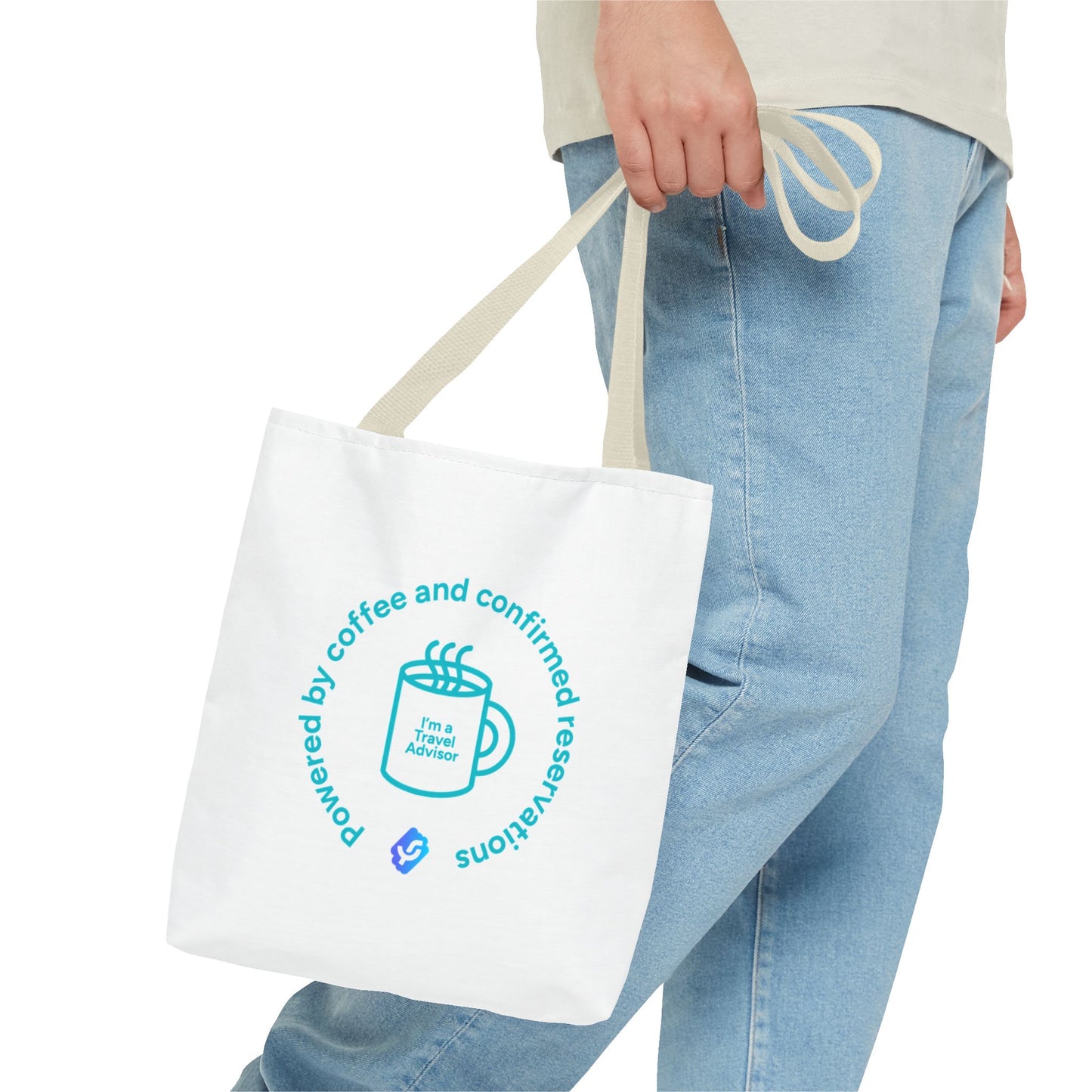 "Powered By Coffee & Confirmed Reservations" - Tote Bag