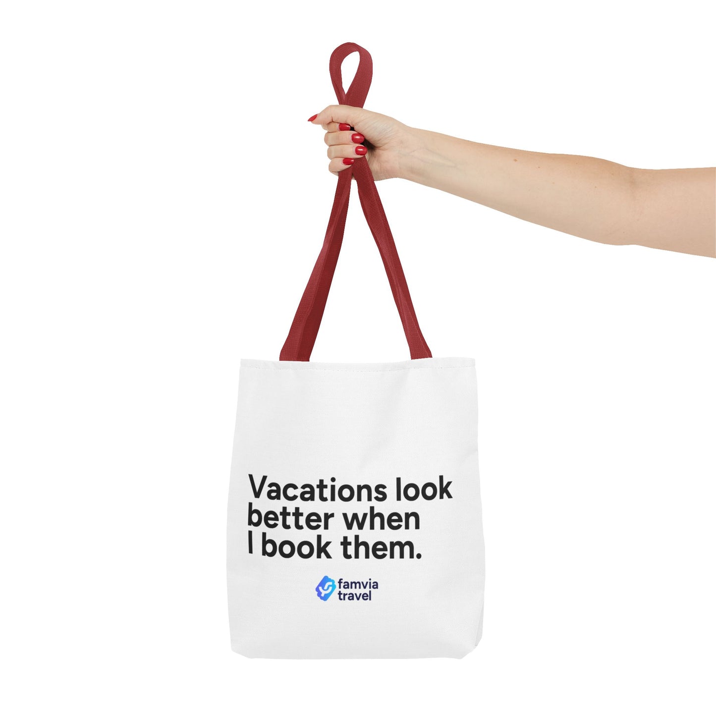 "Ask Me About Your Next Trip" - Tote Bag