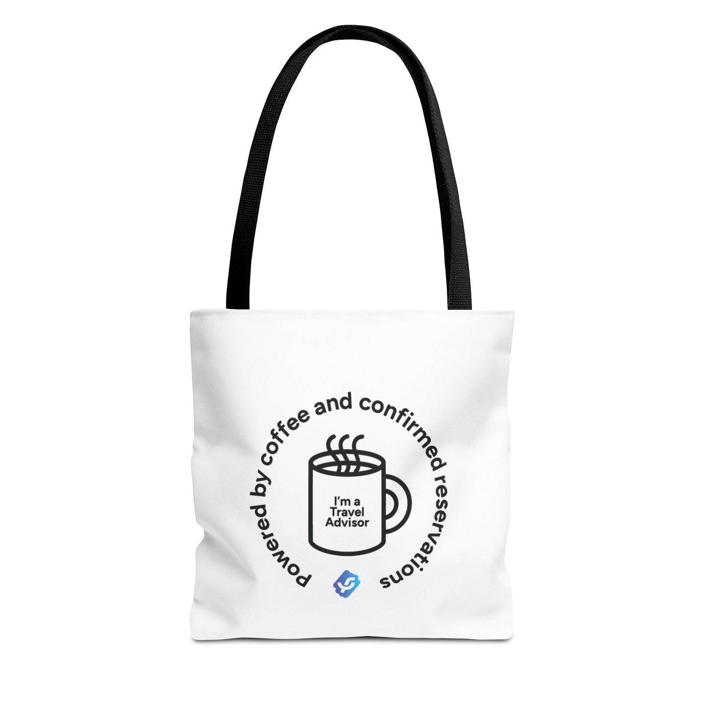 “Powered by coffee and confirmed reservations” - Tote Bag