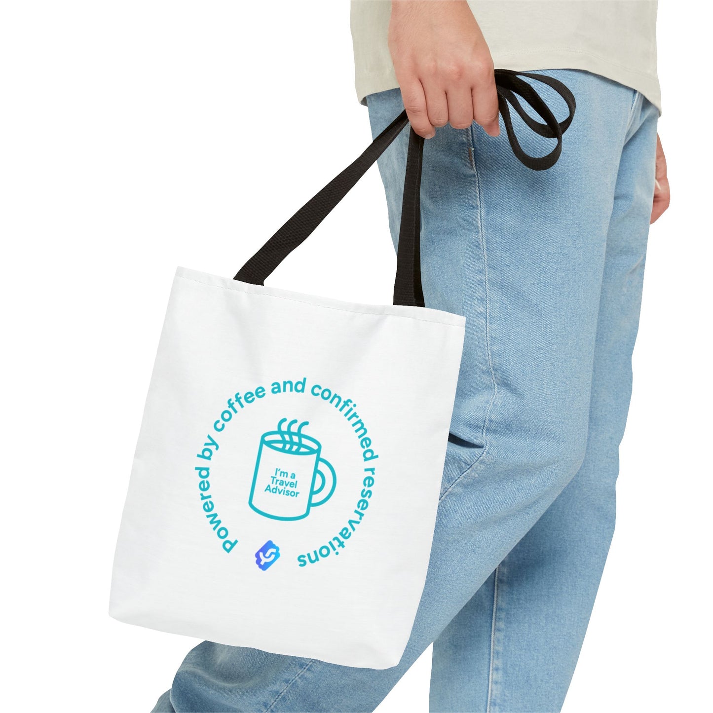 "Powered By Coffee & Confirmed Reservations" - Tote Bag