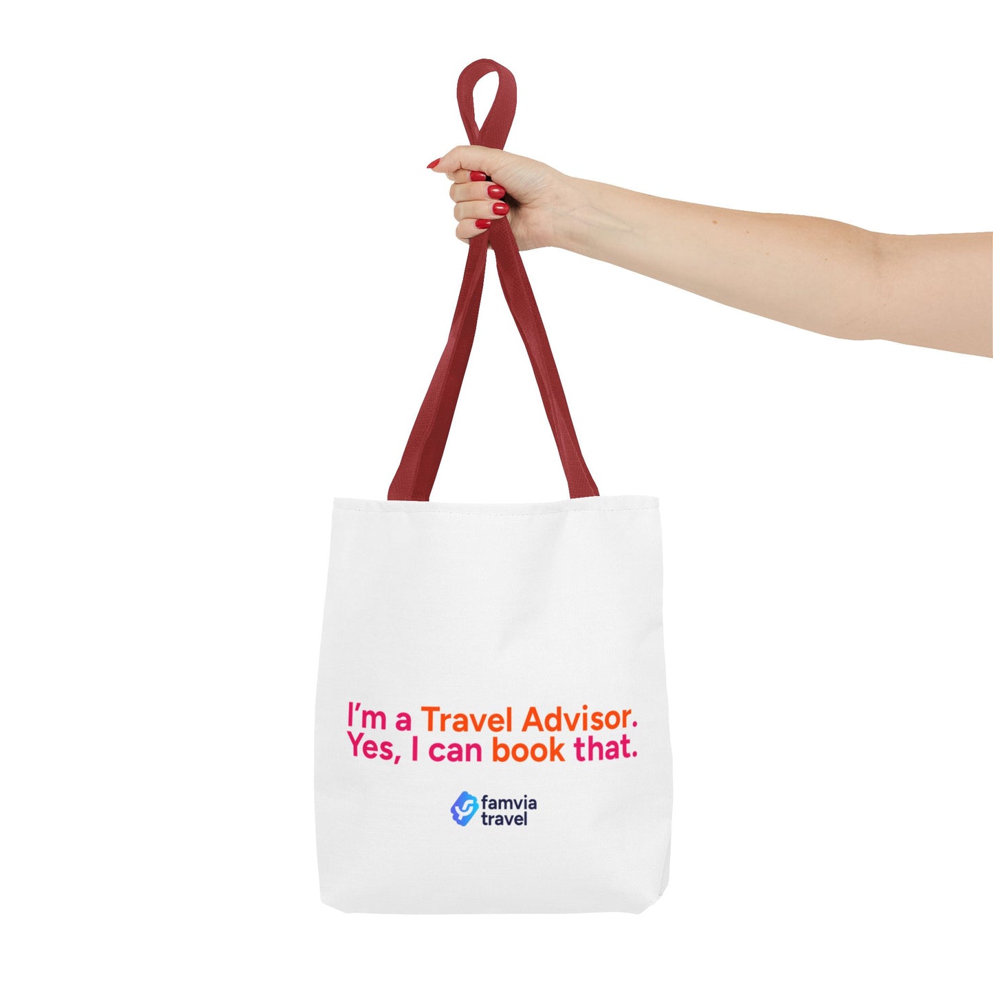 "I'm a Travel Advisor. Yes, I can book that." - Tote Bag