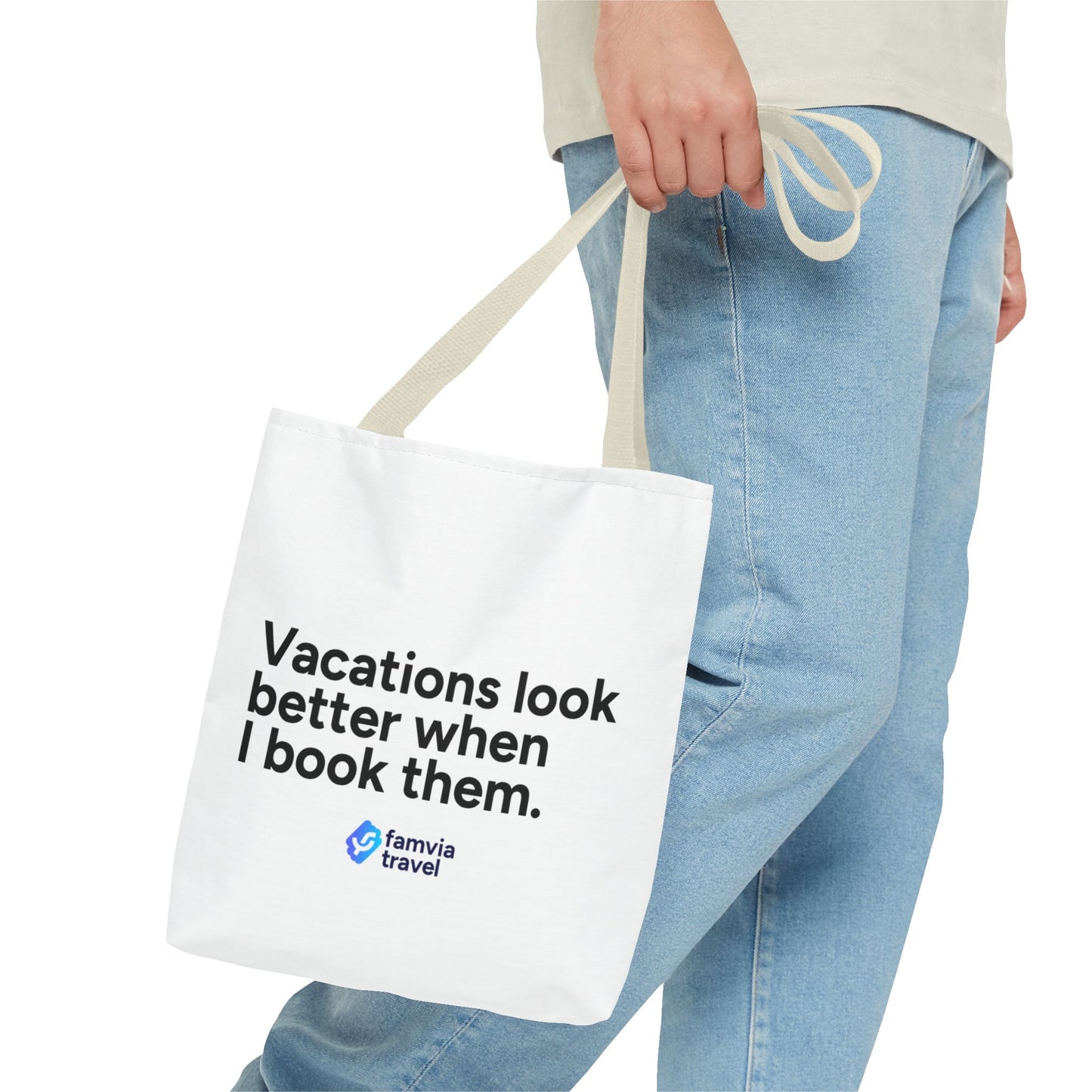 "Ask Me About Your Next Trip" - Tote Bag