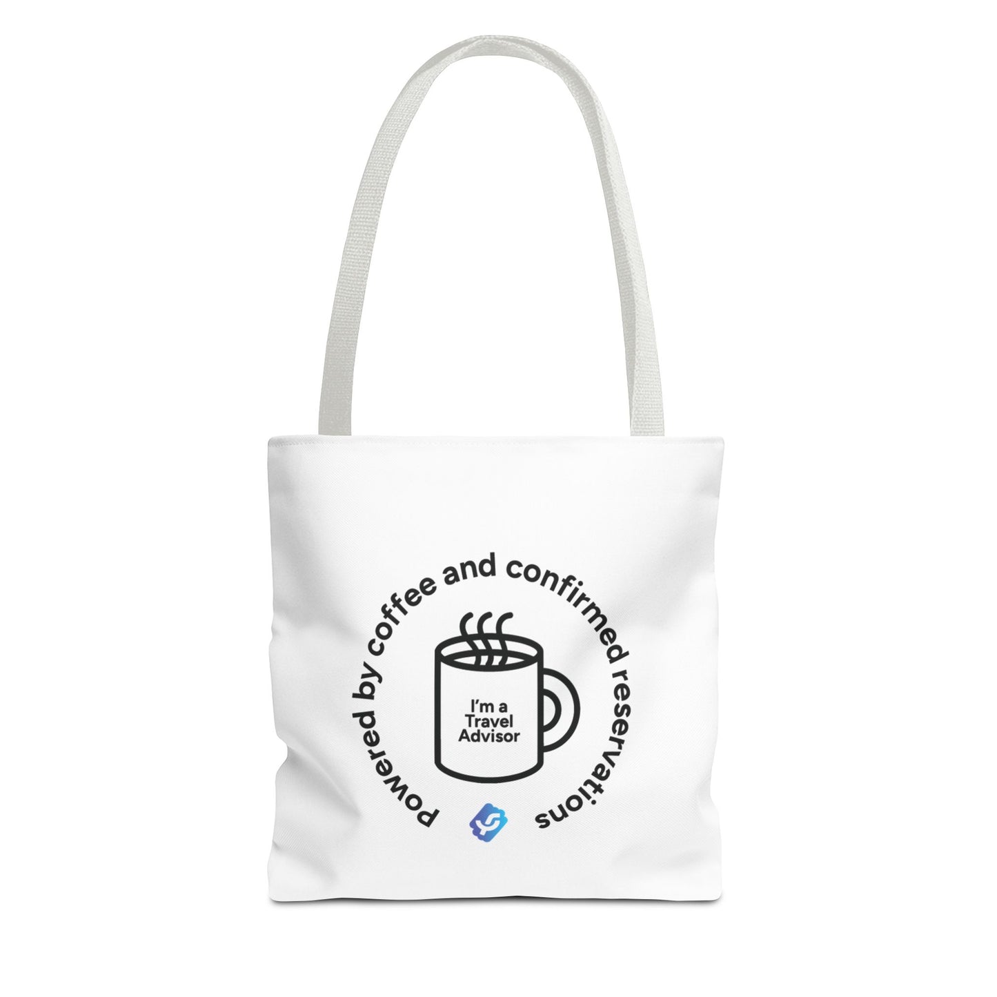 “Powered by coffee and confirmed reservations” - Tote Bag