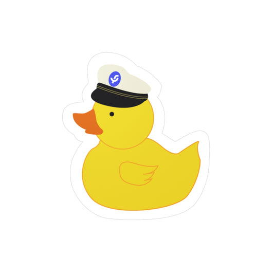 Sailor Rubber Ducky Kiss-Cut Vinyl Sticker