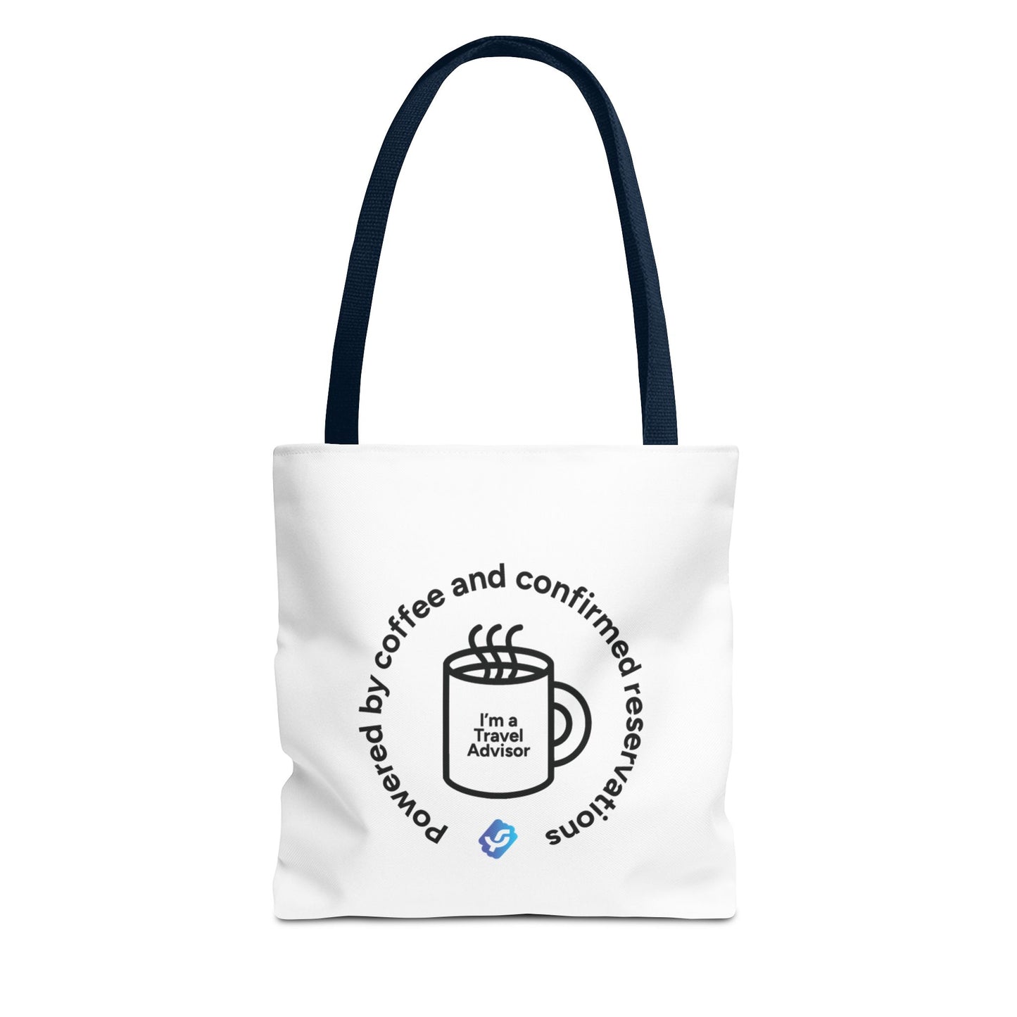 “Powered by coffee and confirmed reservations” - Tote Bag