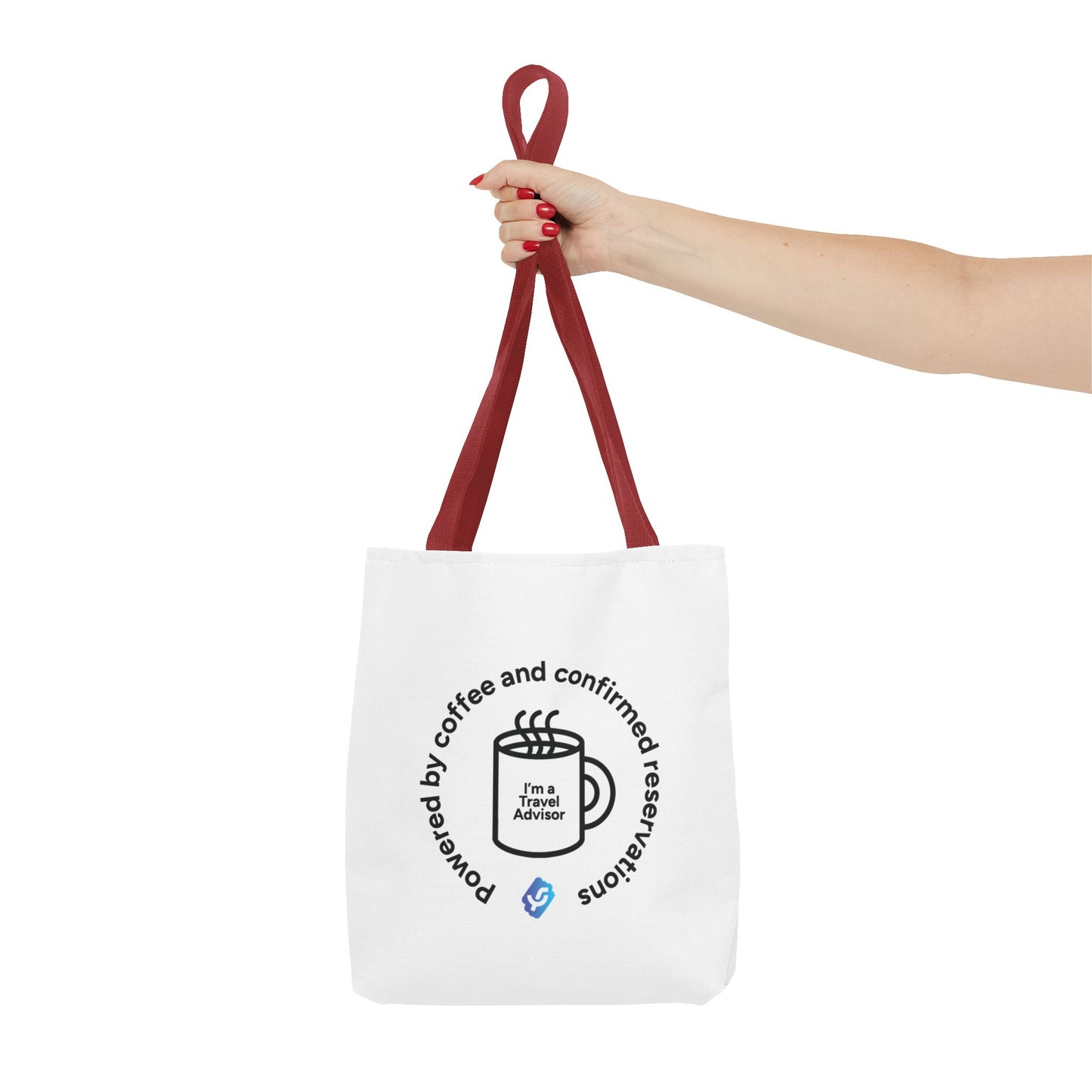 “Powered by coffee and confirmed reservations” - Tote Bag