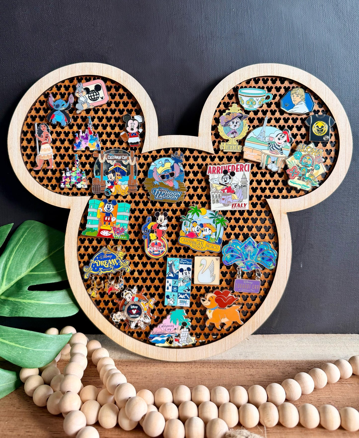 Custom Mickey Ears Pin Display Board