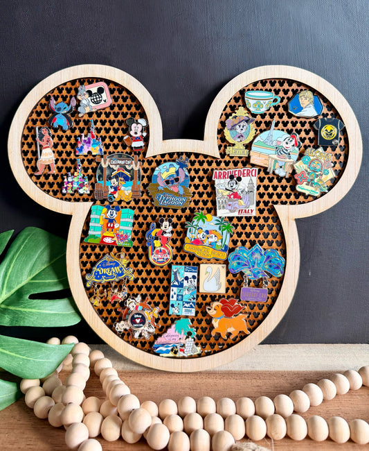 Custom Mickey Ears Pin Display Board