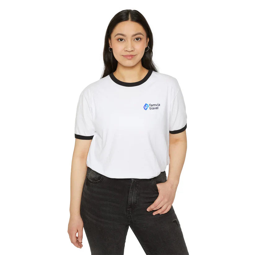 Travel Planner Ringer Tee — "In My Travel Planner Era" Retro Graphic